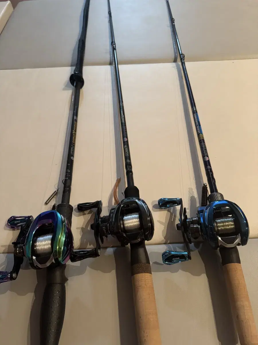Bass fishing Bass Saint Croix Toyo reel