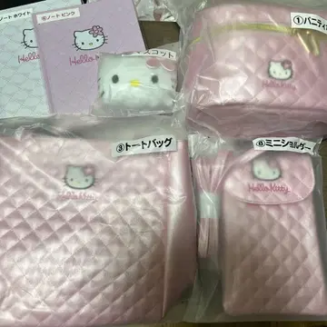 산리오 복권 메이크업 가방 토트백 미니 숄더 노트 마스코트