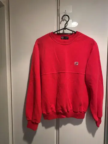 빈티지 Oscar de la Renta SPORT 빨간색 니트 스웨터