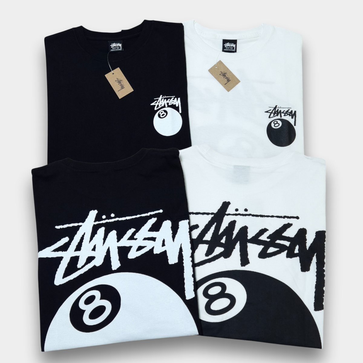 [정품 새상품]스투시 stussy 8볼 반팔 남녀공용