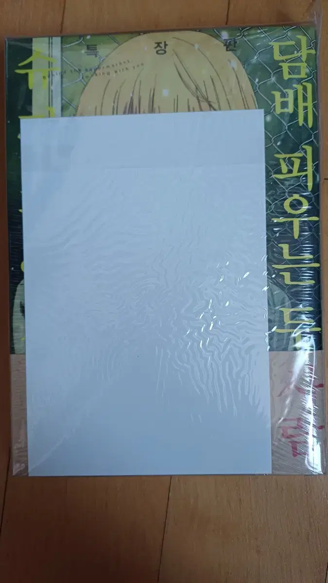 슈퍼 뒤에서 담X 피우는 두 사람 3권 특장판 애니메이트
