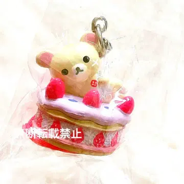 코리락쿠마 마스코트 컬렉션 리멘트 스트랩 산엑스