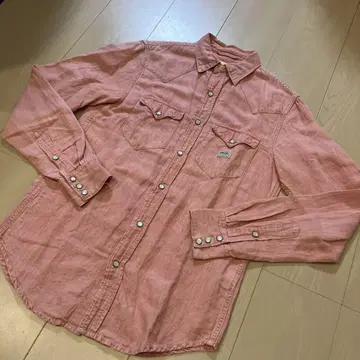 RALPH LAUREN DENIM&SUPPLY 웨스턴 셔츠 핑크