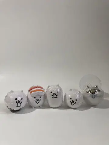냥코 대전쟁 캡슐 캐릭터 5종 세트