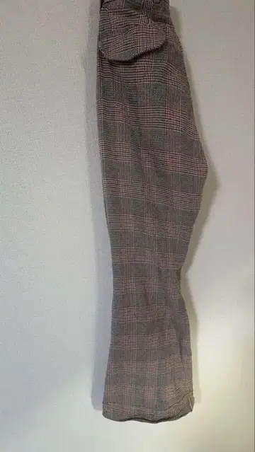 MASU GLEN PLAID FLARE TROUSERS 플레어 슬랙스