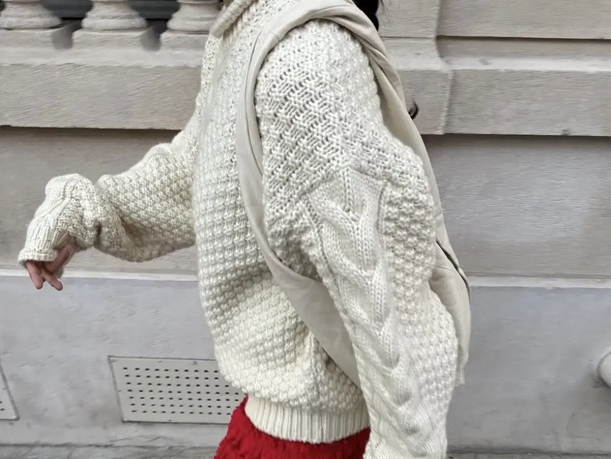 Ethos Heavy Chunky Knit Red for sale.