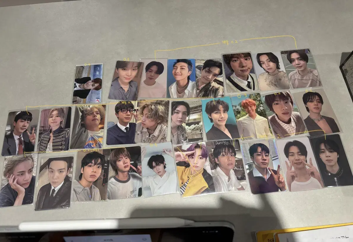 방탄 포카 양도