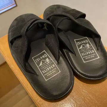 ISLAND SLIPPER 스웨이드 크로스 밴딩 5 사이즈