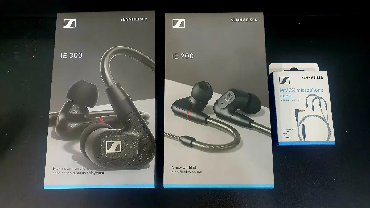 Sennheiser IE300, IE200, cable sealed