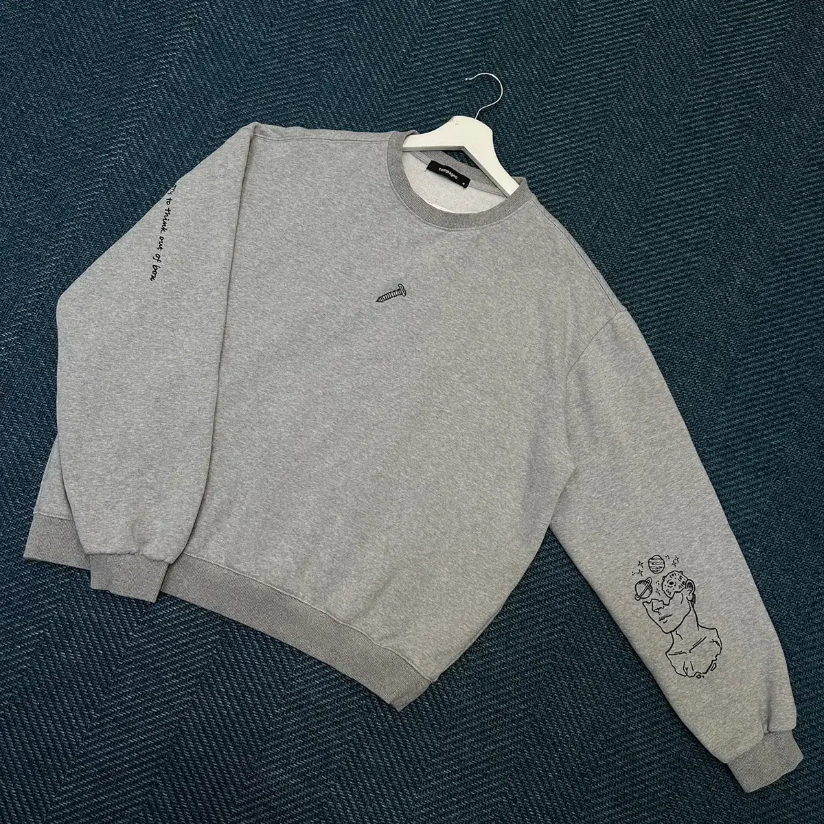 CPGN STUDIO | 꼼파뇨 Coppano Cracking Snap Reglan Hoodie
