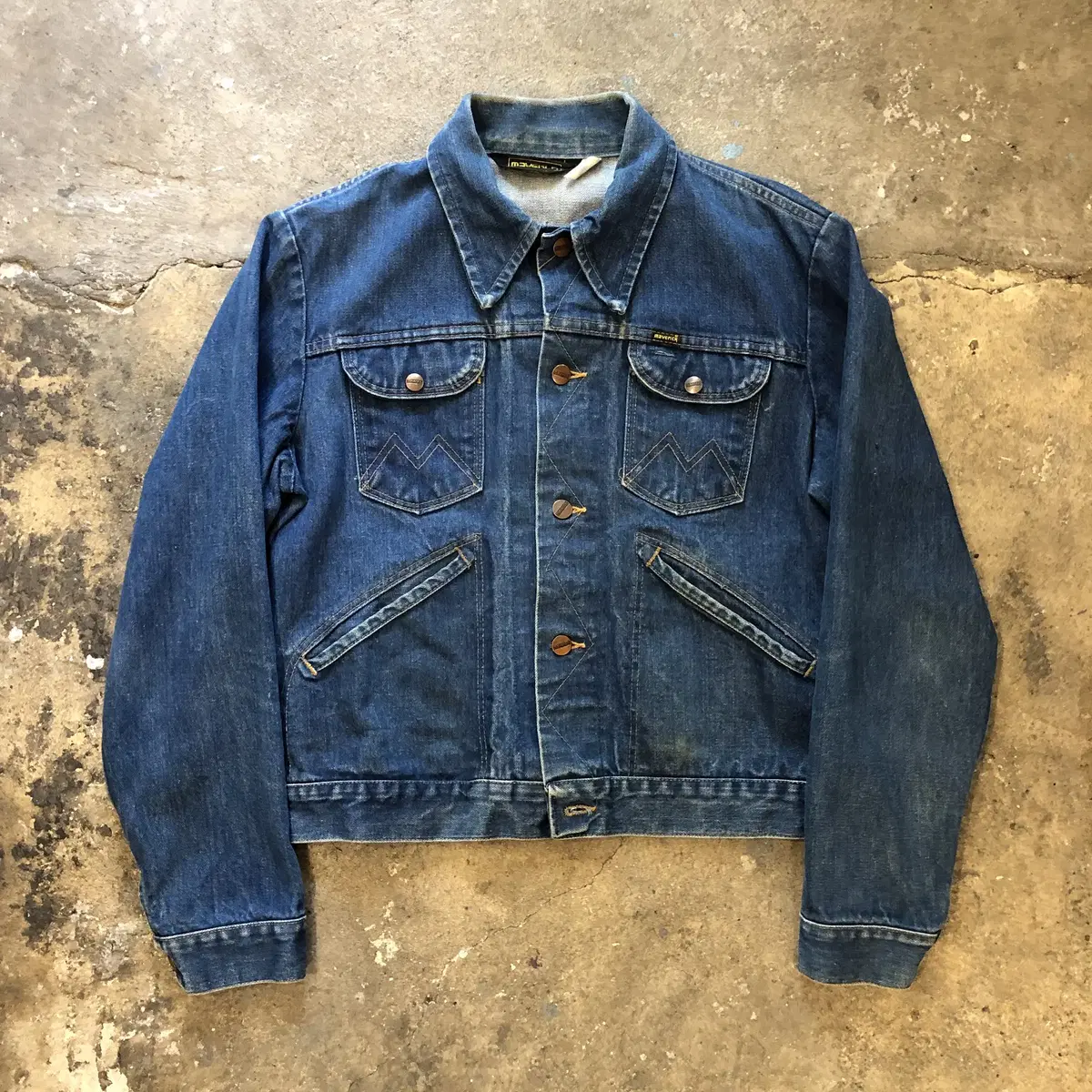 70s Maverick 124 MJ Denim Jacket USA