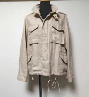 UPPER HIGHTS 린넨 밀리터리 자켓 0 베이지 여성용