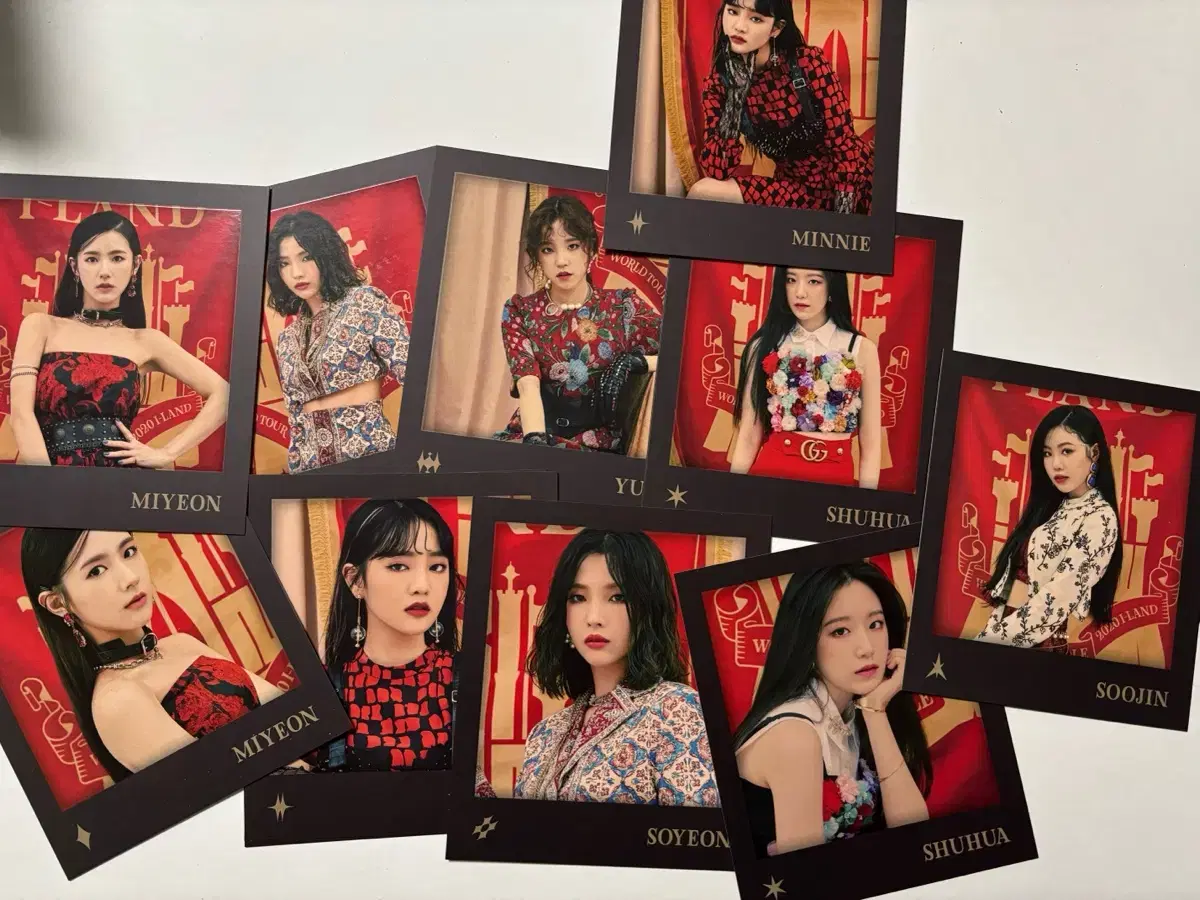 아이들 폴라로이드, 아이들 굿즈, 아이들 포카, 아이들 폴라로이드 세트