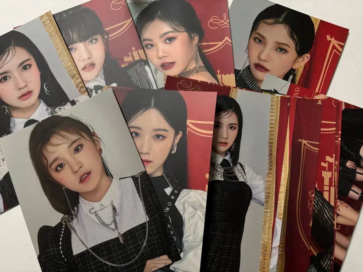 아이들 포카, 아이들 굿즈, 아이들 포스트카드 세트, 아이들 콘서트