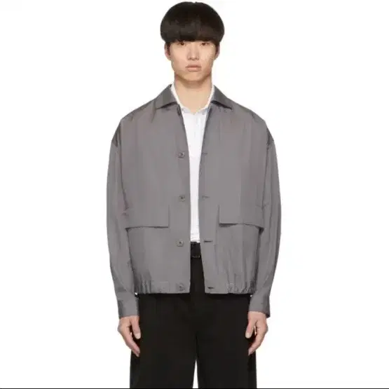LEMAIRE | 르메르 Lemmer 19ss Oversized Blue Jacket 48 on Bunjang