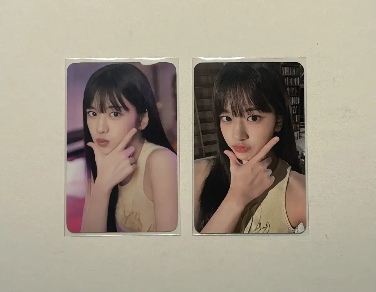 아이브 안유진 옥수수 수염차 포카 판매