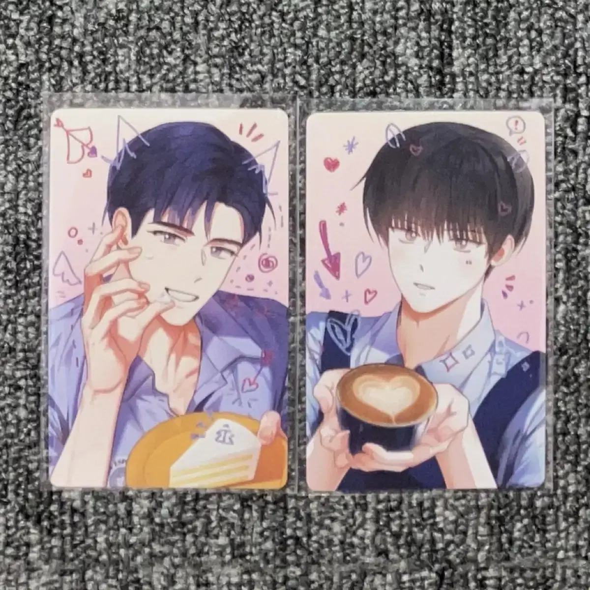 데못죽 이디야 콜라보 포토카드 포카 배세진 류청우