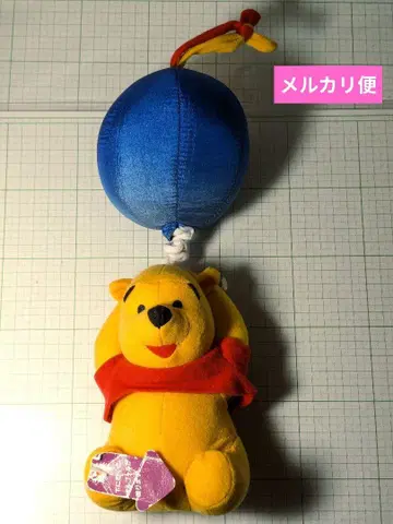 곰돌이 푸 오르골 봉제 인형 레트로 디즈니