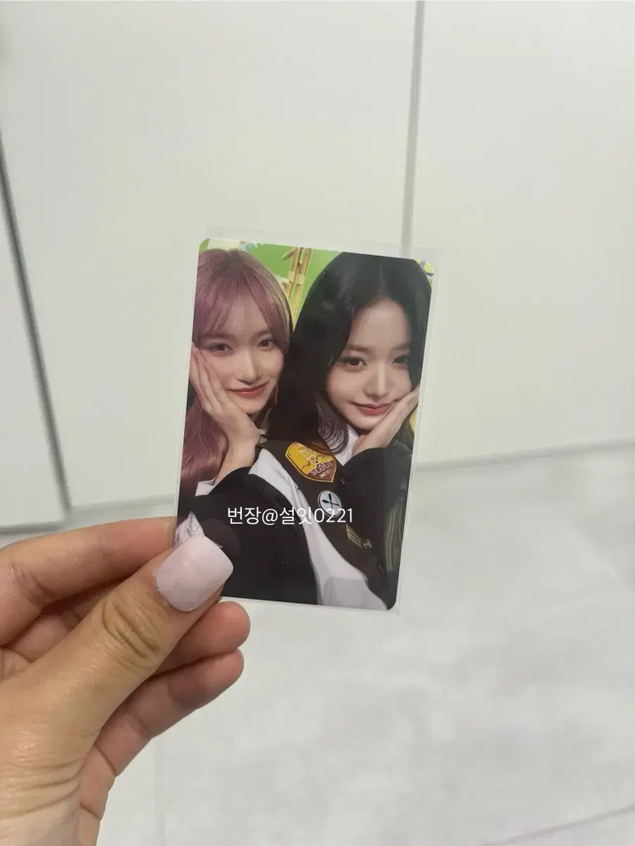 아이브 스카우트 팬콘 랜덤포카팩 이서 원영 인형즈 포카 판매