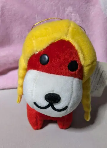 아프로 개 봉제 인형 헤이세이 레트로 오사게 개 San-X