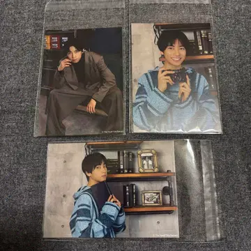 드라마 '미성년자' 홍콩 팬 미팅 엽서 도지마 준마사 3장 세트