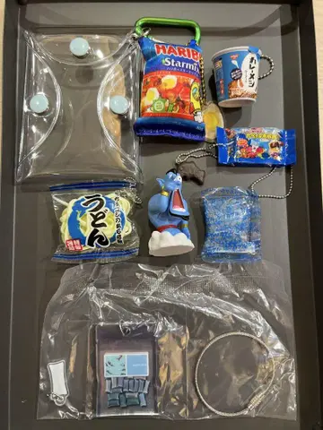 가챠가 들어있는 파우치 세트 블루