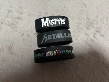 Misfits Metallica KISS 러버 밴드 세트