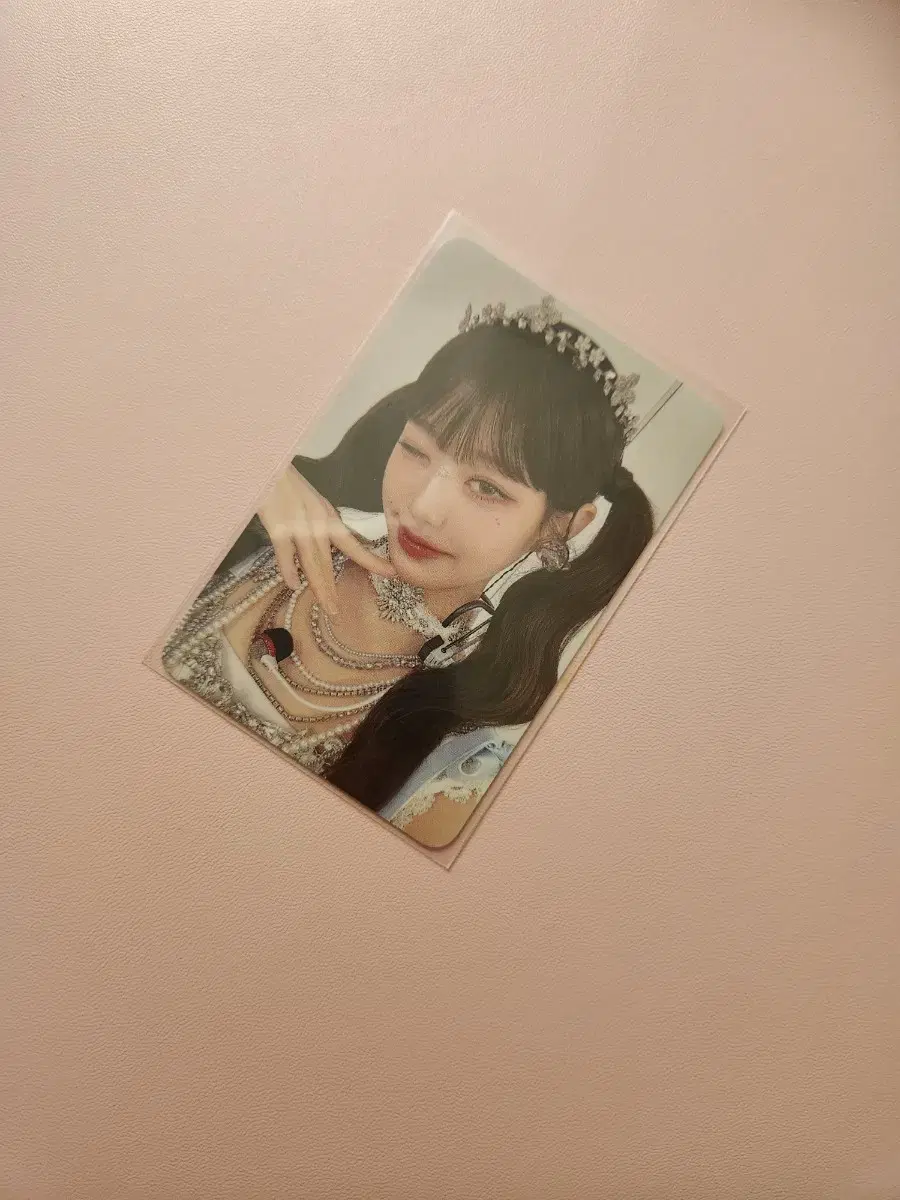 아이브 시네마 원영 장원영 가방 포카 미공포