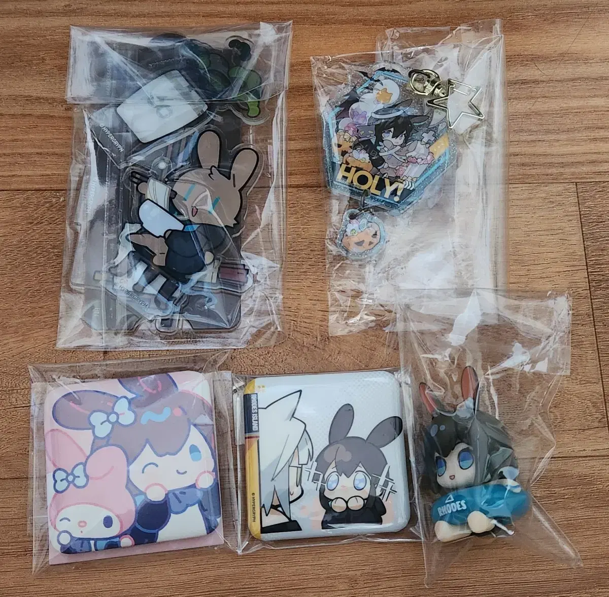 Selling goods from Myungilbang