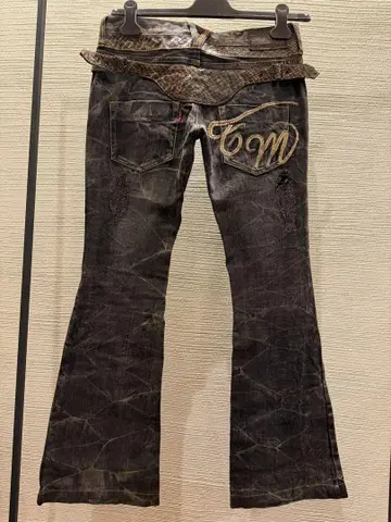00s archive tornado mart flare 데님 데님
