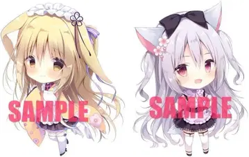 시라타마 아마이로 쇼콜라타 3 소프맵 SD 미니 아크릴 스탠드 세트