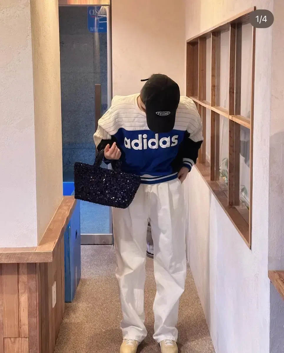Febru 페브루 스팽글토트백