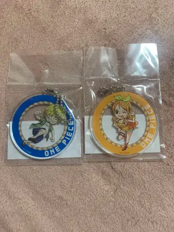 원피스 아크릴 키체인 상디 나미