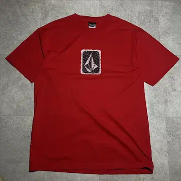 90s 볼콤 VOLCOM 티셔츠 레드 USA제 U 극히 세련된