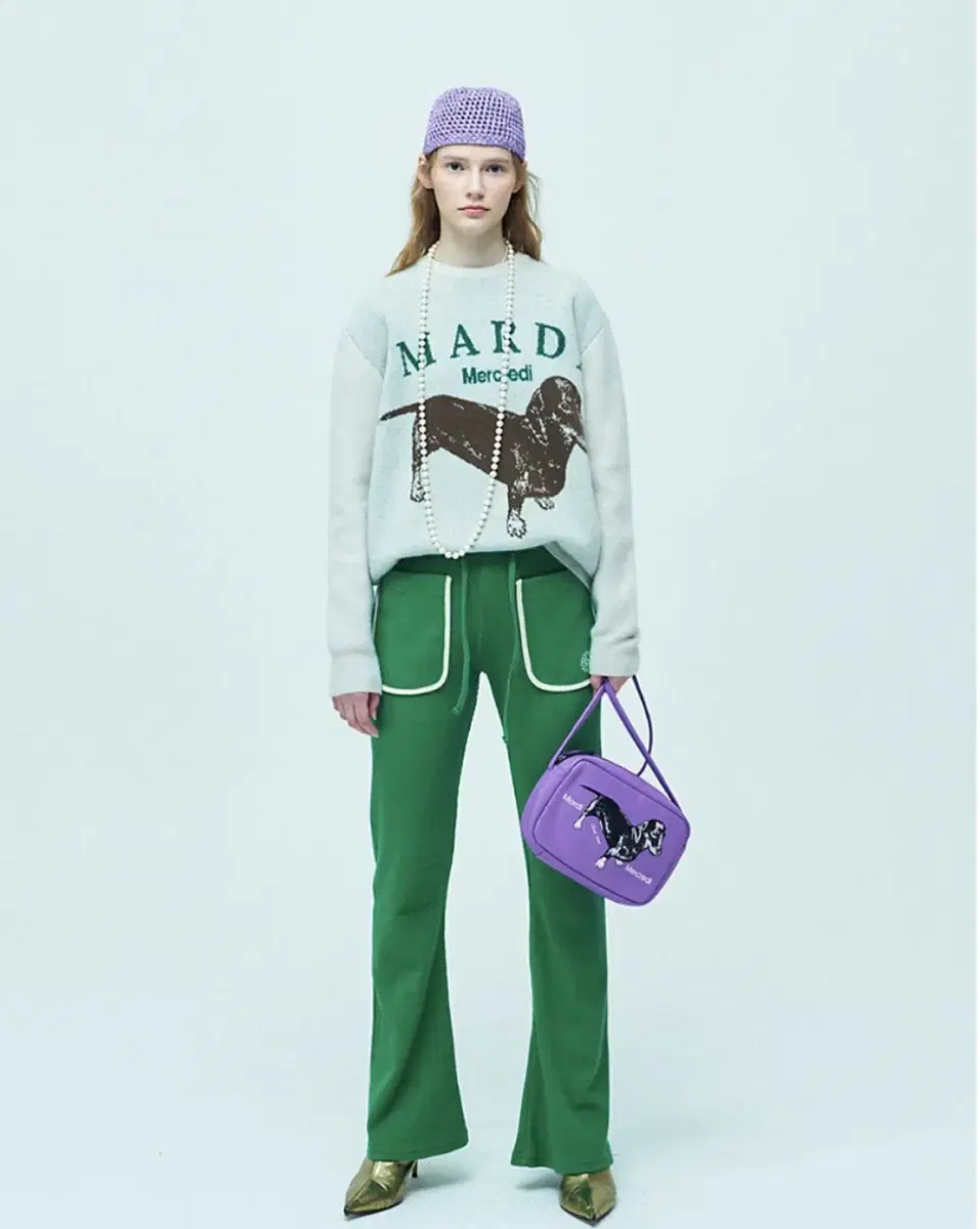 Mardi Gras Knit (Silk O)
