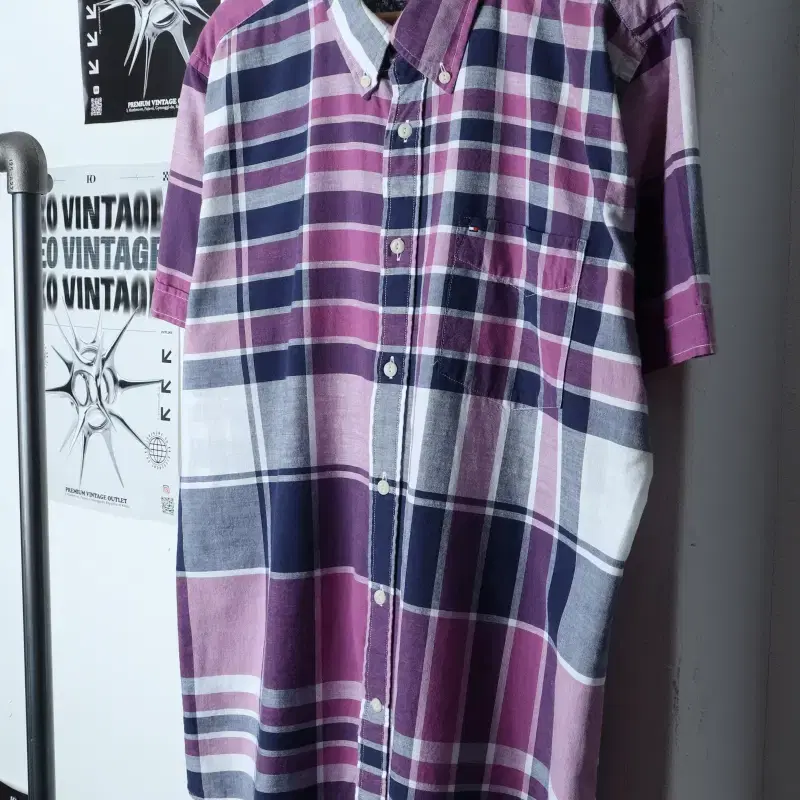 TOMMY HILFIGER | 타미힐피거 (XL) Tommy Hilfiger Short Sleeve Shirt Men's ...