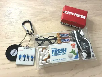 가챠 파우치 컨버스 비틀즈 스니커즈