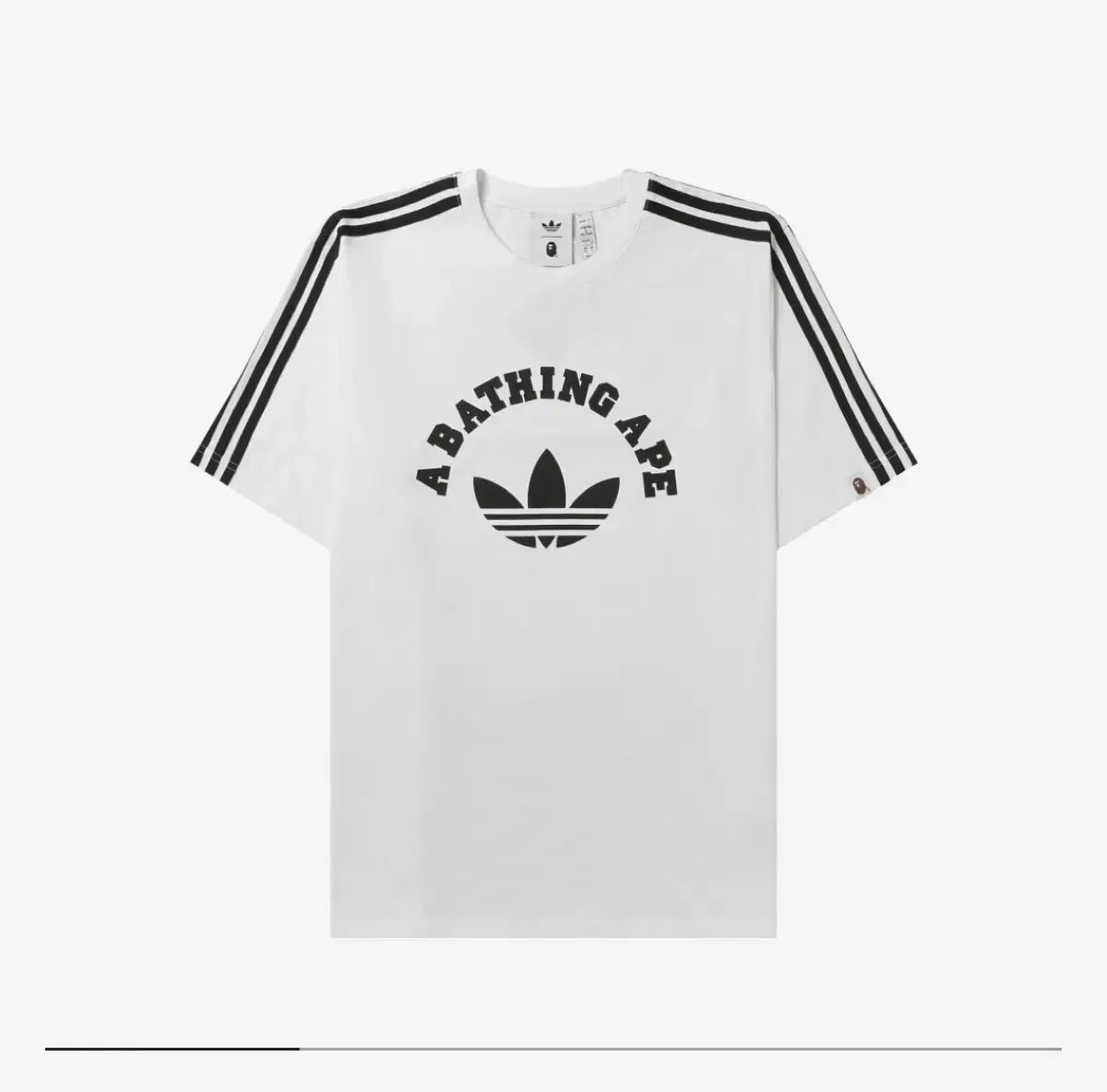 [미개봉] Adidas x BAPE 아디다스 베이프 반팔 사이즈 M