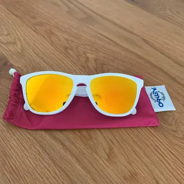 오클리 FROGSKINS 화이트/파이어 이리듐