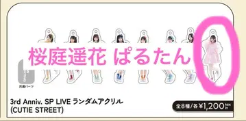 3rd Anniv. SP LIVE 랜덤 아크릴 / 큐스토