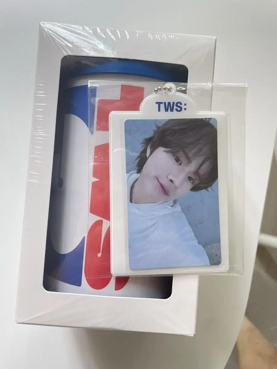 투어스 TWS Try ver. 미개봉 앨범 +위버스 특전 포카 경민