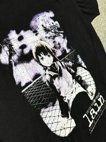 serial experiments lain 티셔츠 XL 사이즈