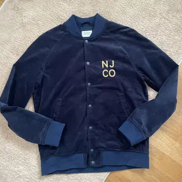 nudie jeans 네이비 M 사이즈 바시티 자켓