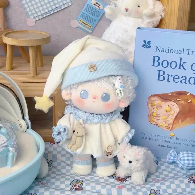 블루핑크 20cm 인형옷 잠옷세트