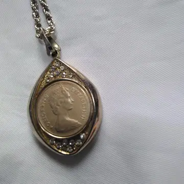 코인형 펜던트 목걸이