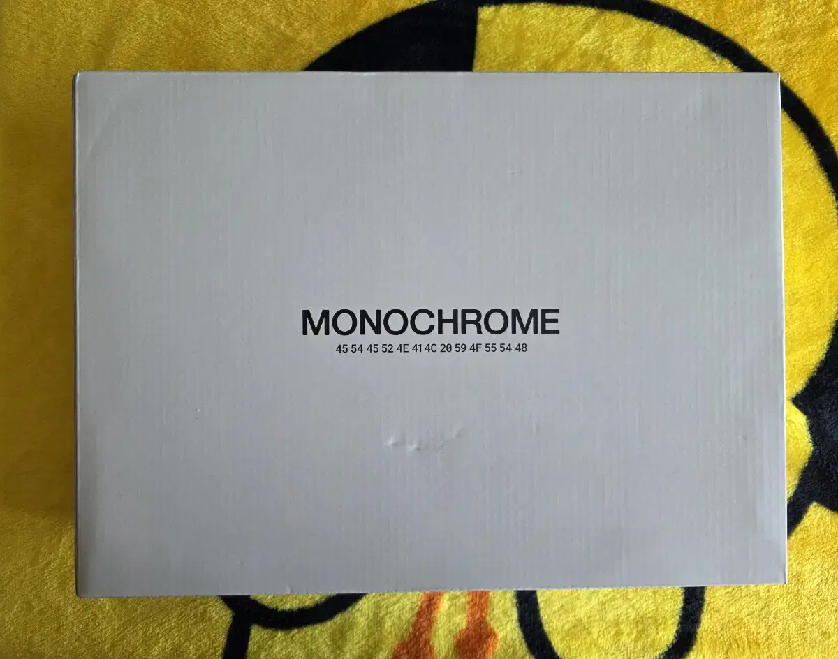 BTS 방탄소년단 모노크롬 스토리지 박스 Storage Box 미개봉