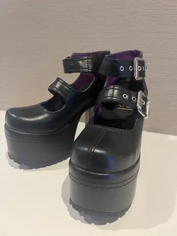 요스케 통굽 펌프스 24.5cm 힐 높이 13cm