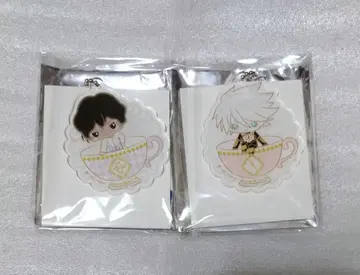 FGO 산리오 콜라보 카페 카르나 아르주나 아크링 키링