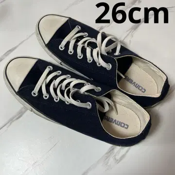 컨버스 스니커즈 네이비 26cm