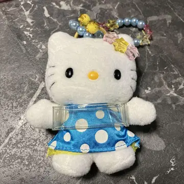 헬로키티 키티 우미호타루 봉제 인형 스트랩 키링 지역 특산품